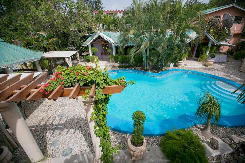 Palm Inn Hotel ポルトープランス エクステリア 写真
